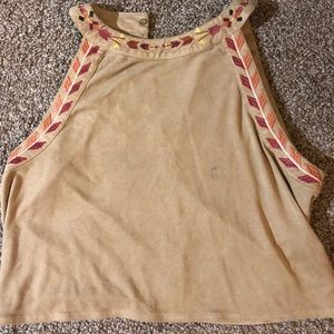 Pacsun Cropped Halter Top